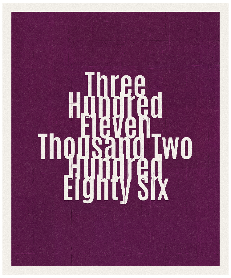 Count #311286