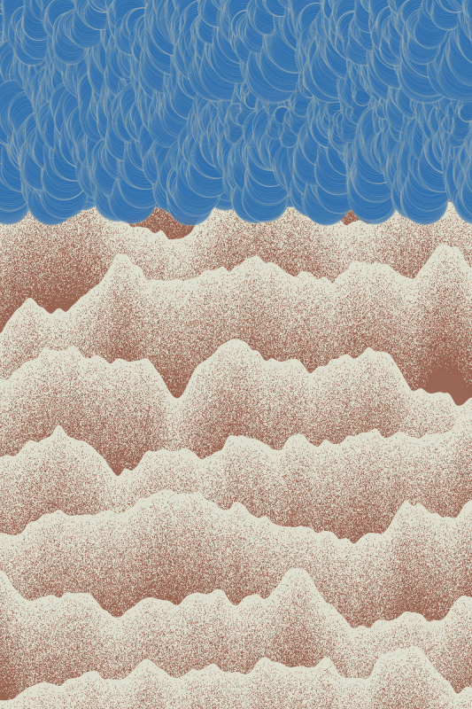 Clouds over the Mountains #36