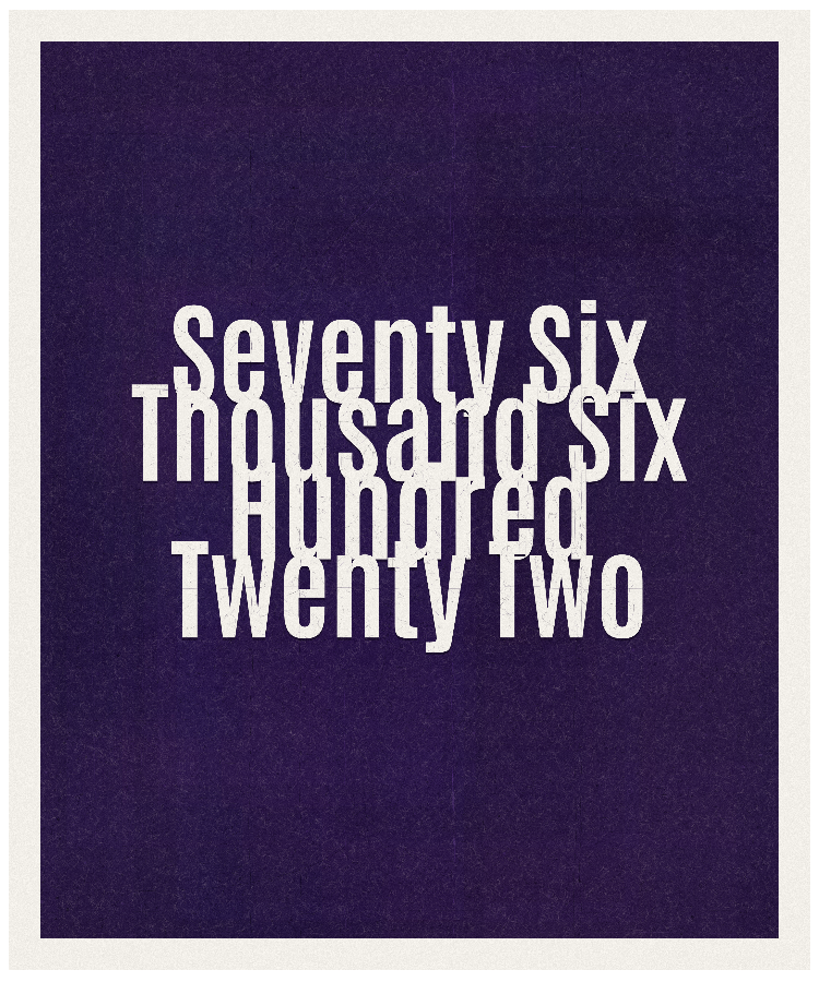 Count #76622