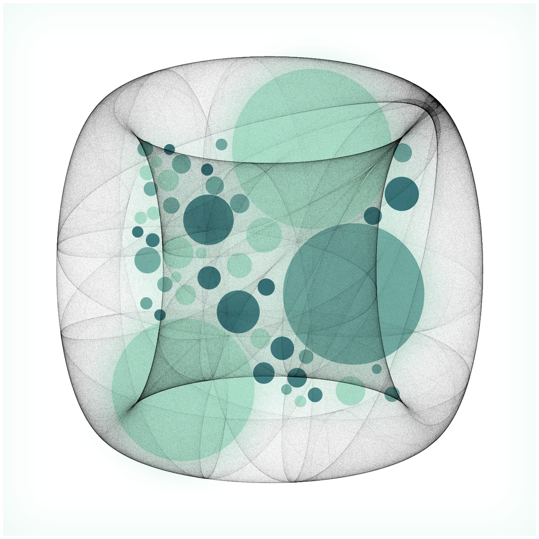 Attractors and Circles #41