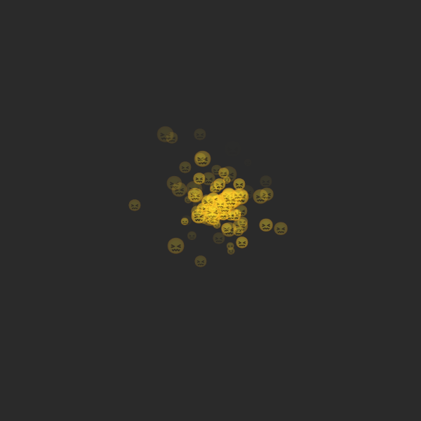 Emojies particle system #1