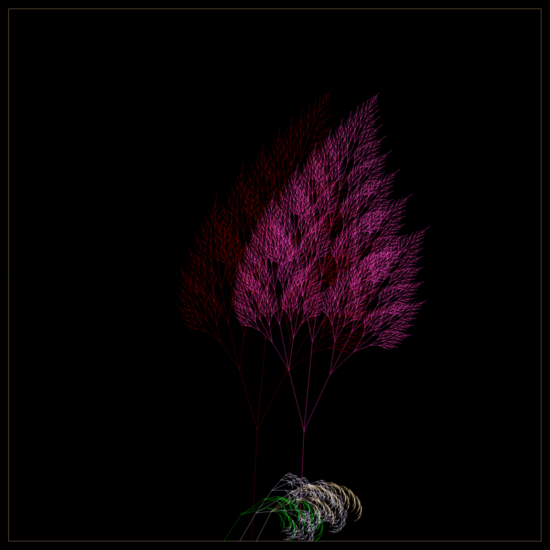 Fractal Forest #167