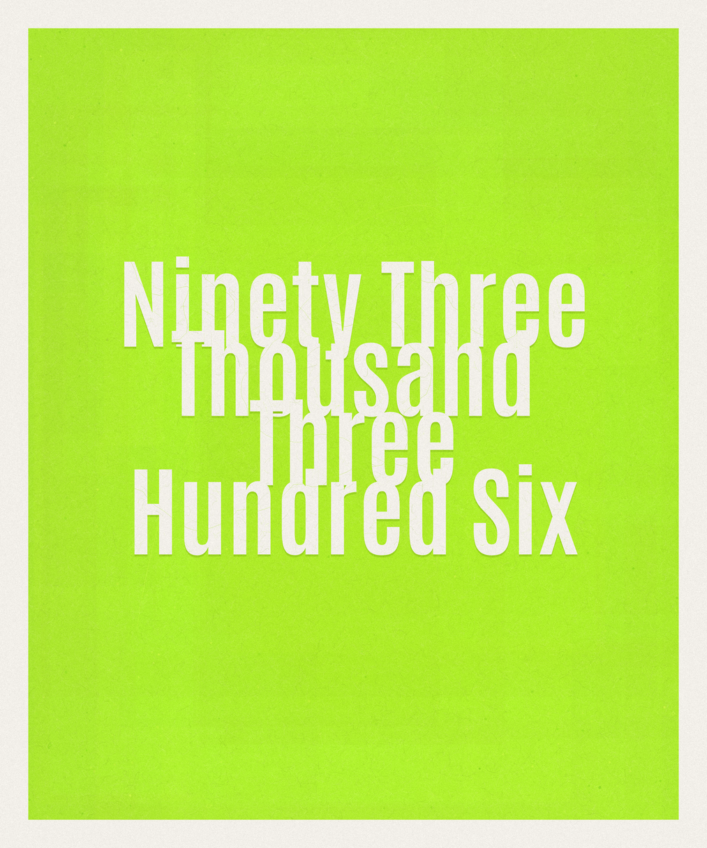 Count #93306