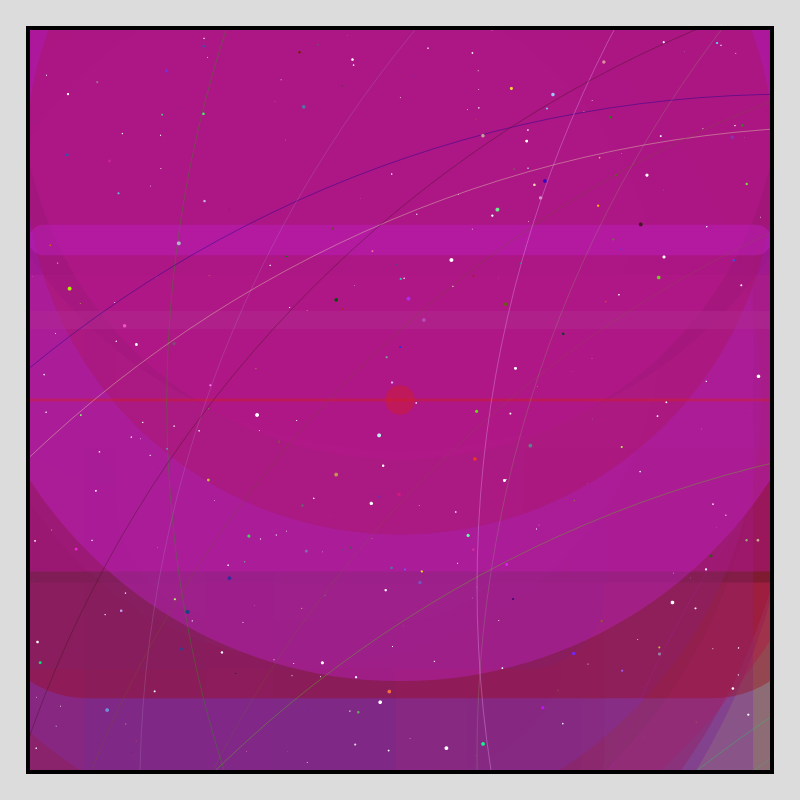 Color Field Starry B #223