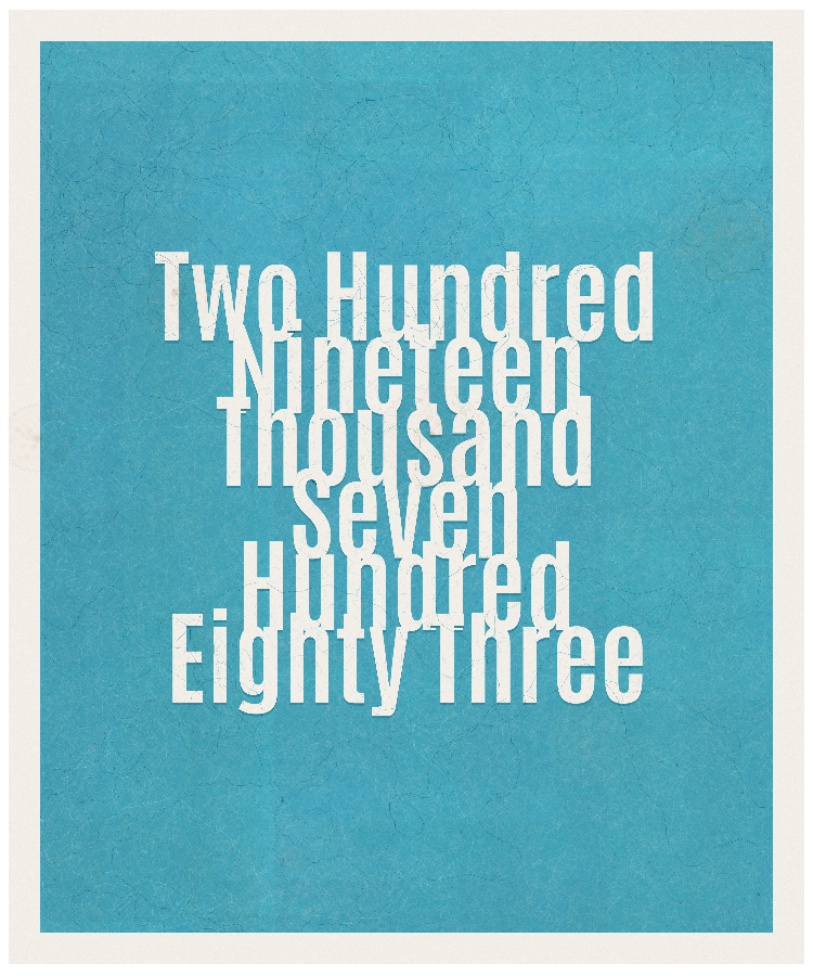 Count #219783