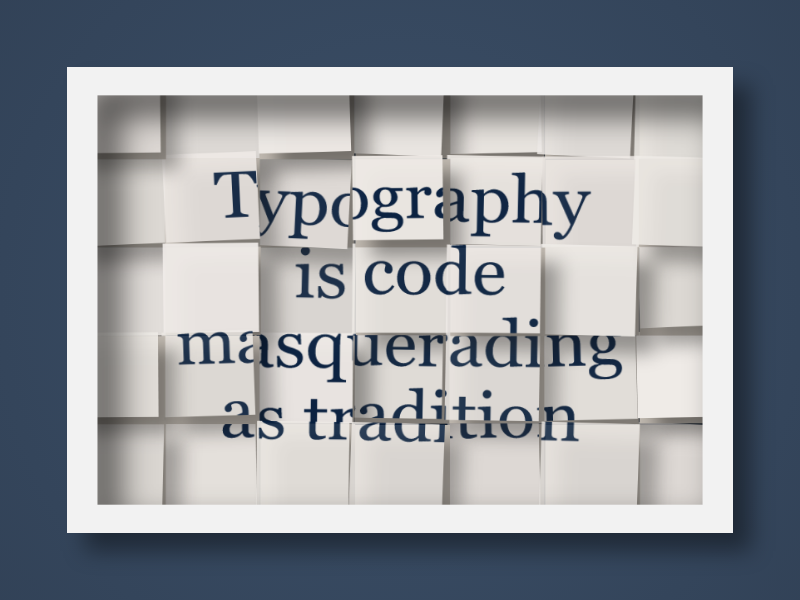 The Metaphor Machine #13349