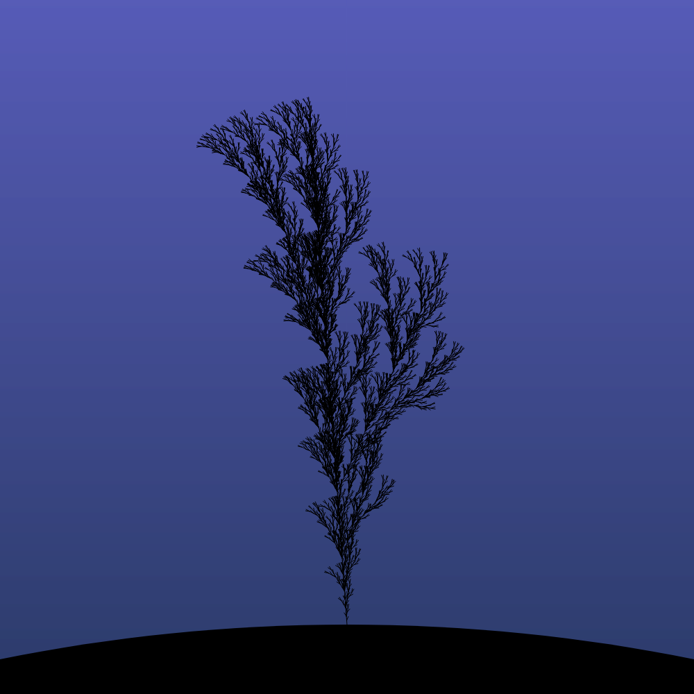 Fractal-Lsystem Tree #105