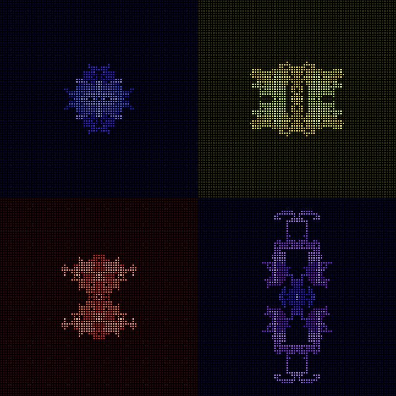 Dither Creatures 2x2 #51