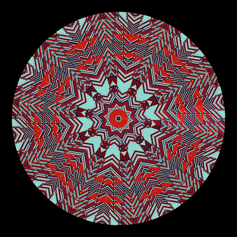 Binary kaleidoscope #38