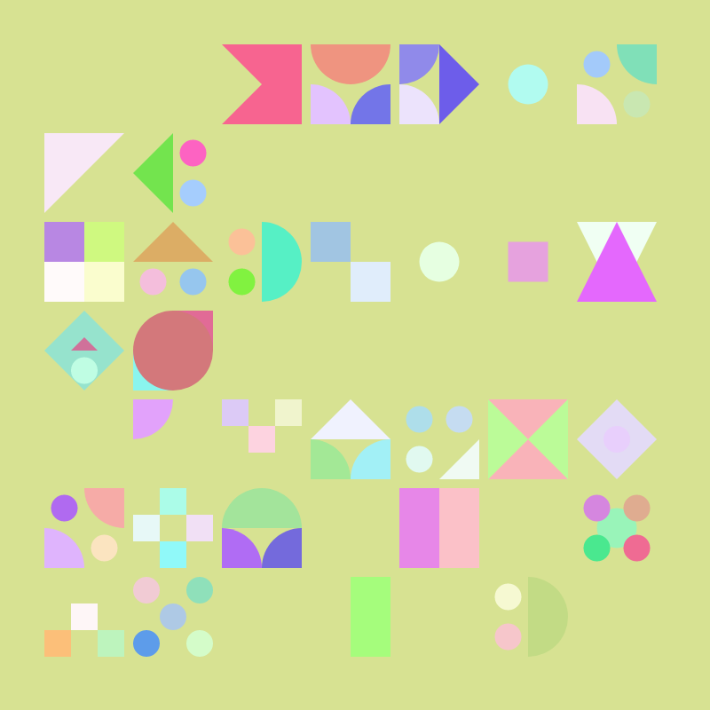 Confetti Shapes #62