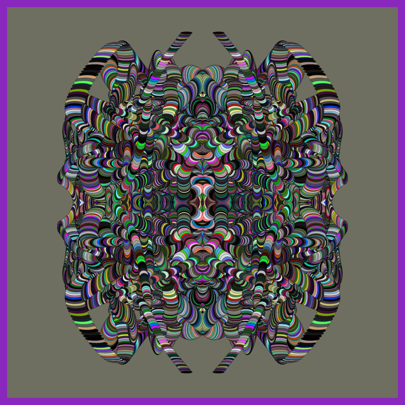 Symmetric Perlinized Ellipse #2