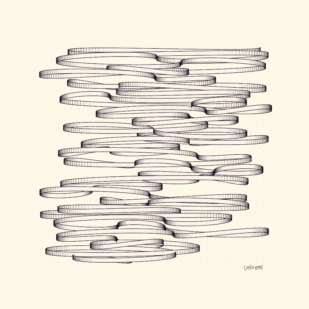 _ribbon study_ #182