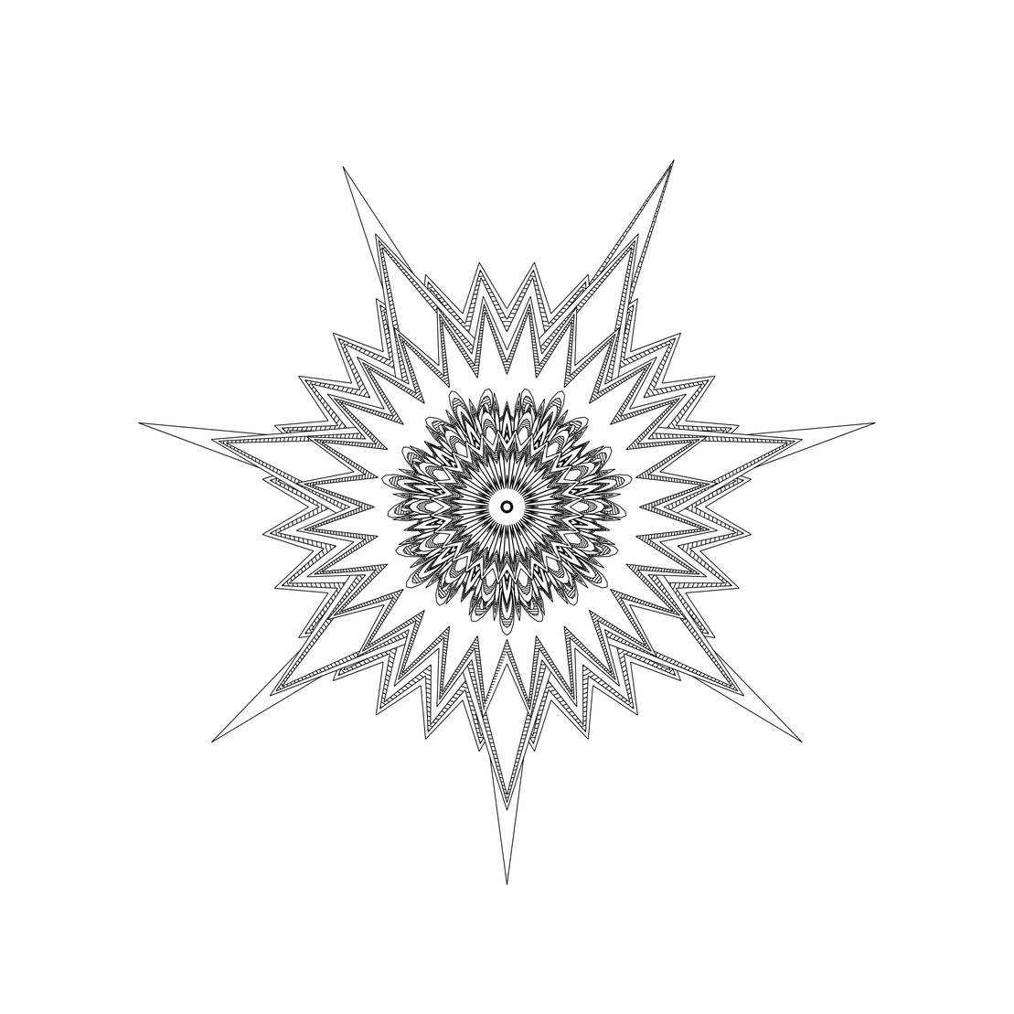 LL21 Mandala #732