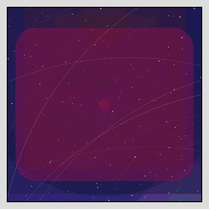 Color Field Starry B #4