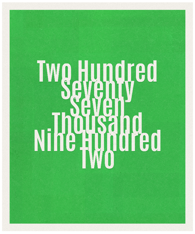 Count #277902