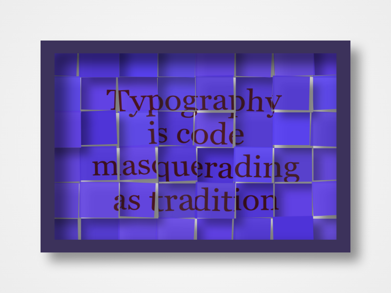 The Metaphor Machine #8633