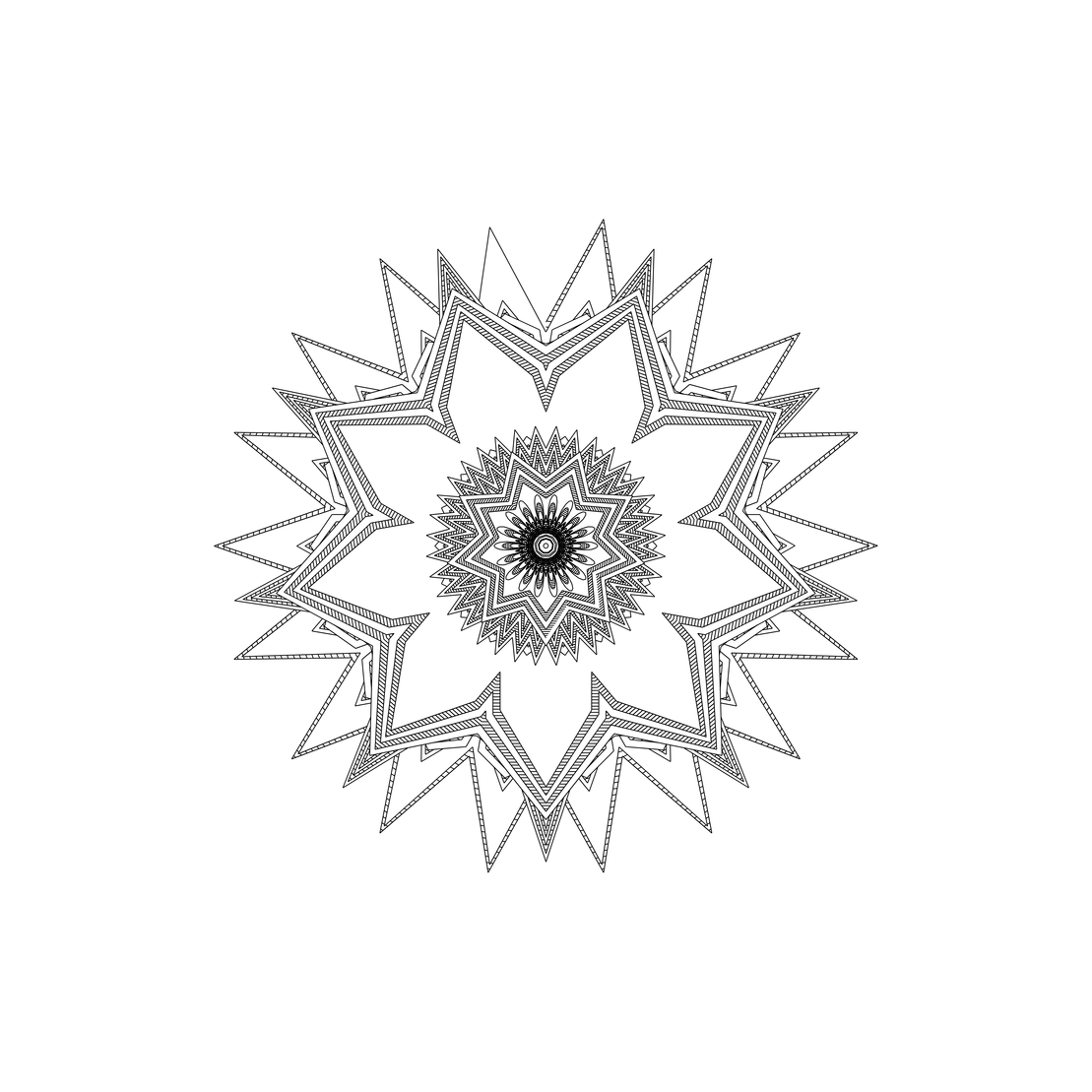 LL21 Mandala #843