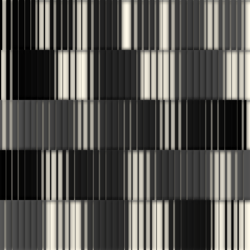 Generative Barcode Helmholtz Illusion #26