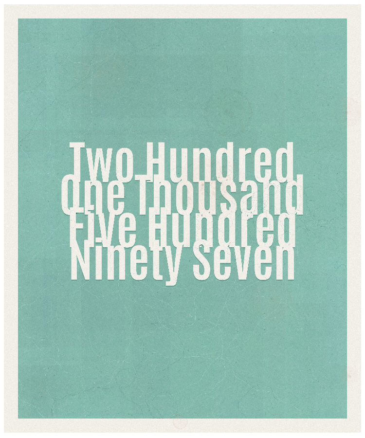Count #201597