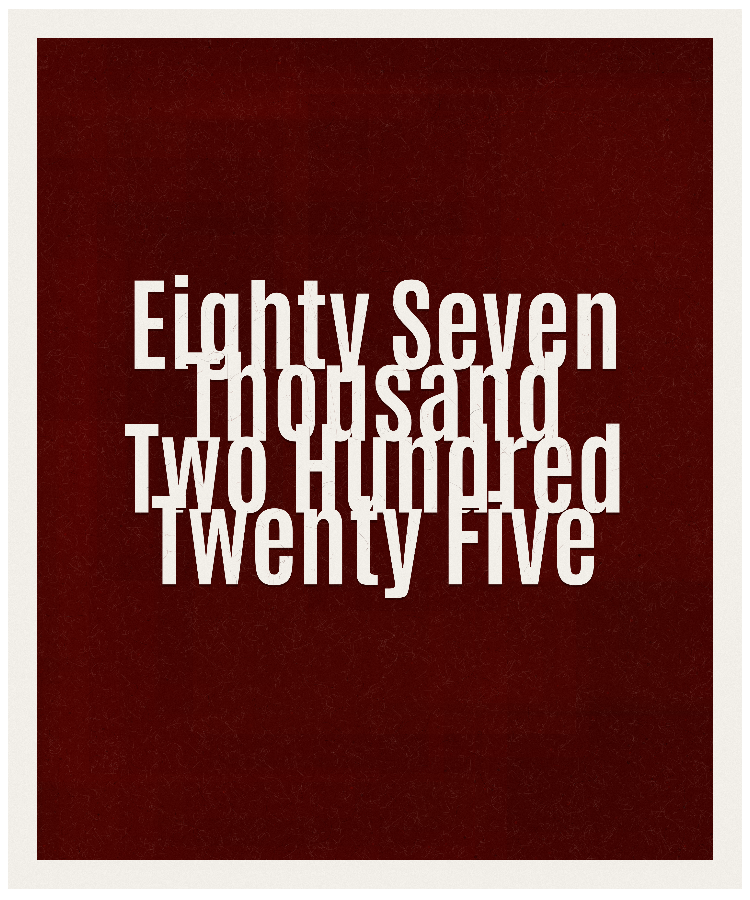 Count #87225
