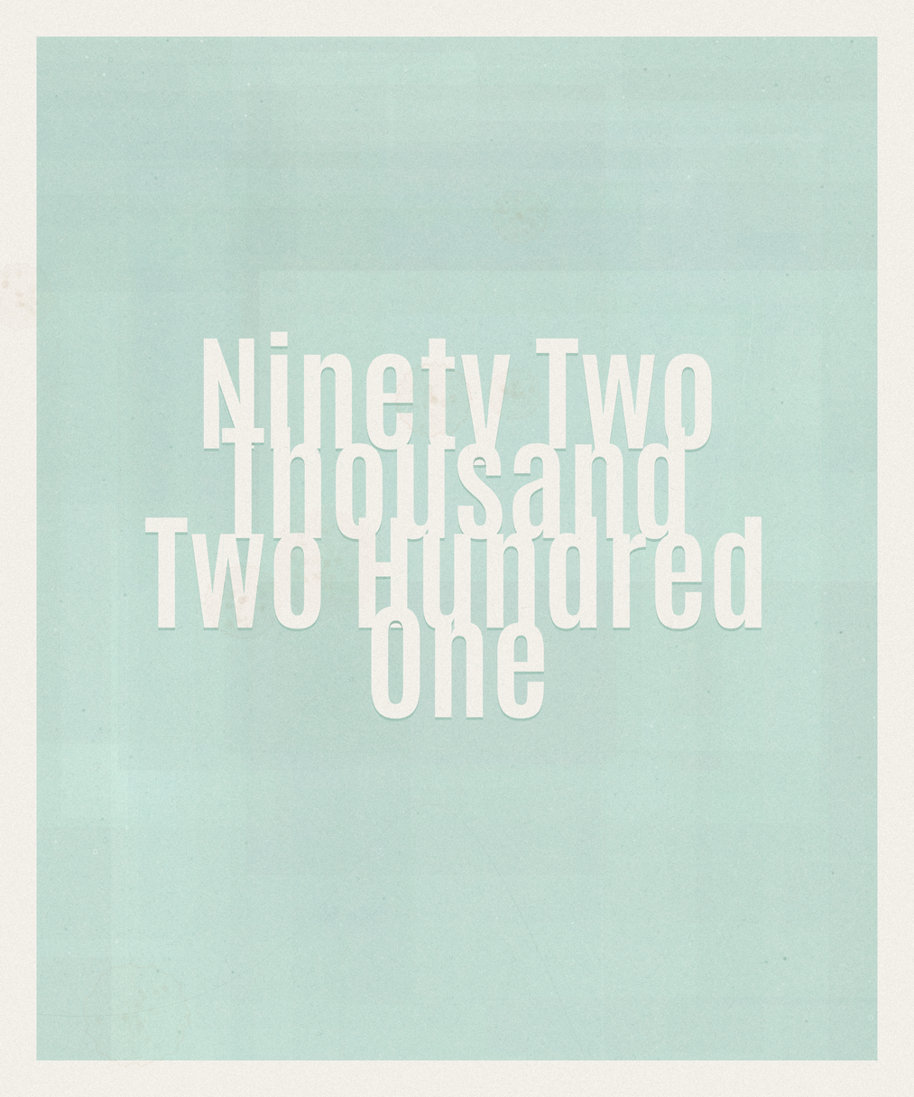 Count #92201