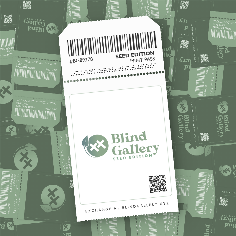 Blind Gallery Mint Pass (Seed Edition) #786