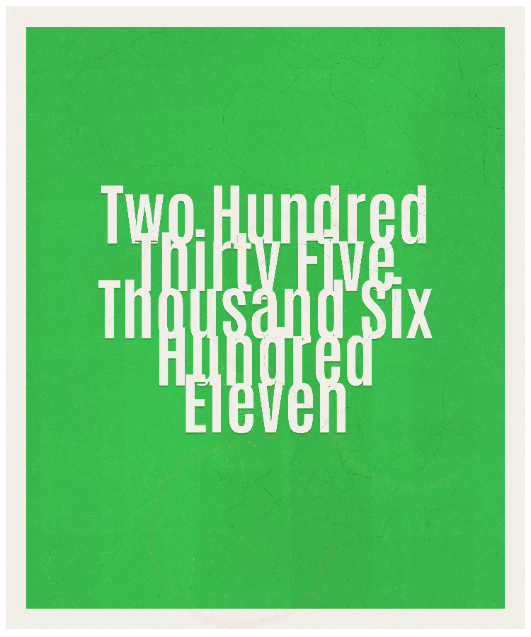 Count #235611