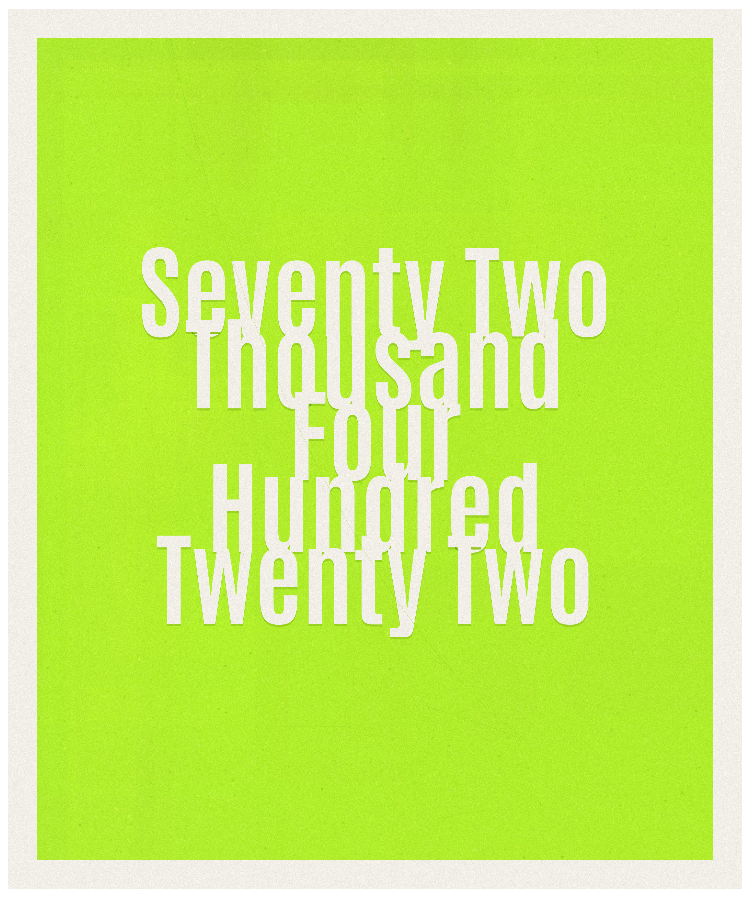Count #72422