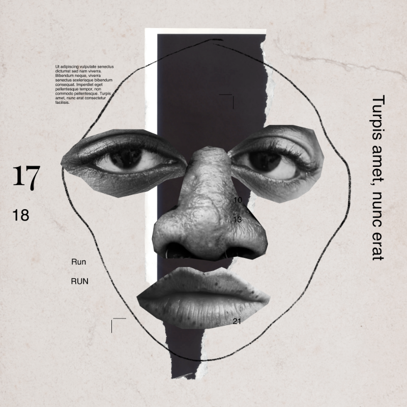 Collage faces #74