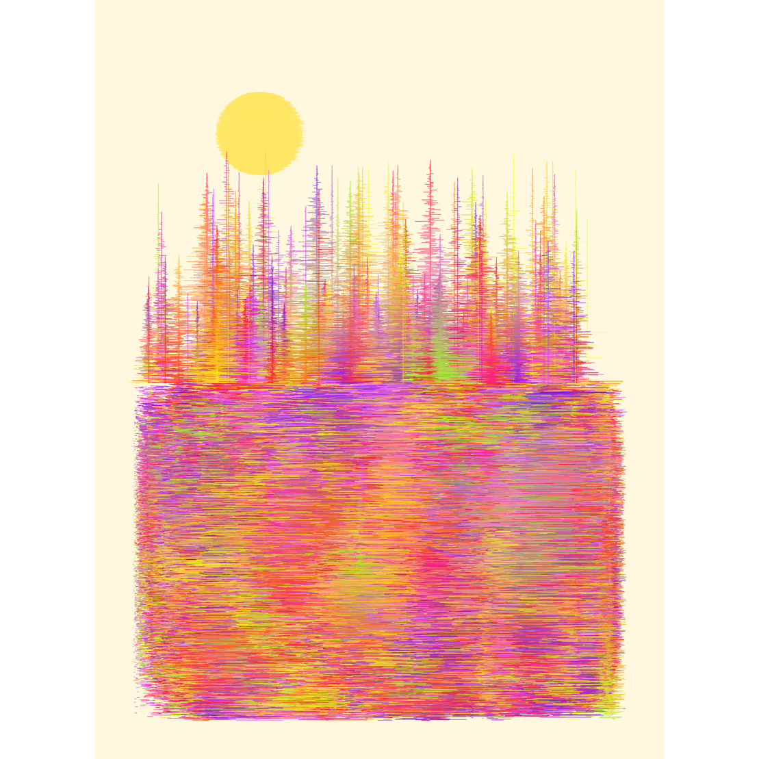 Gradient Lake #254