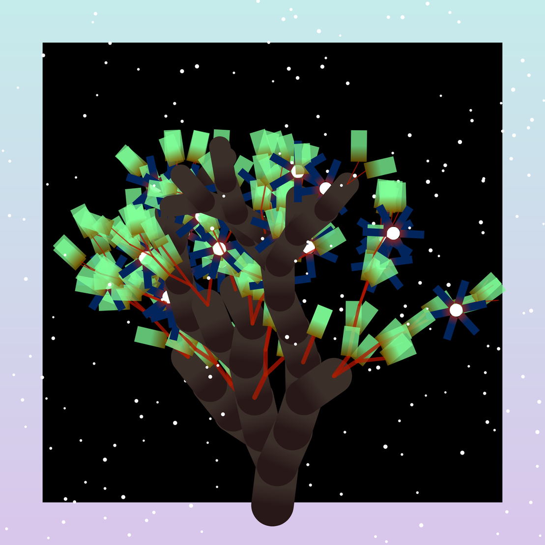 Some generative winter trees #29