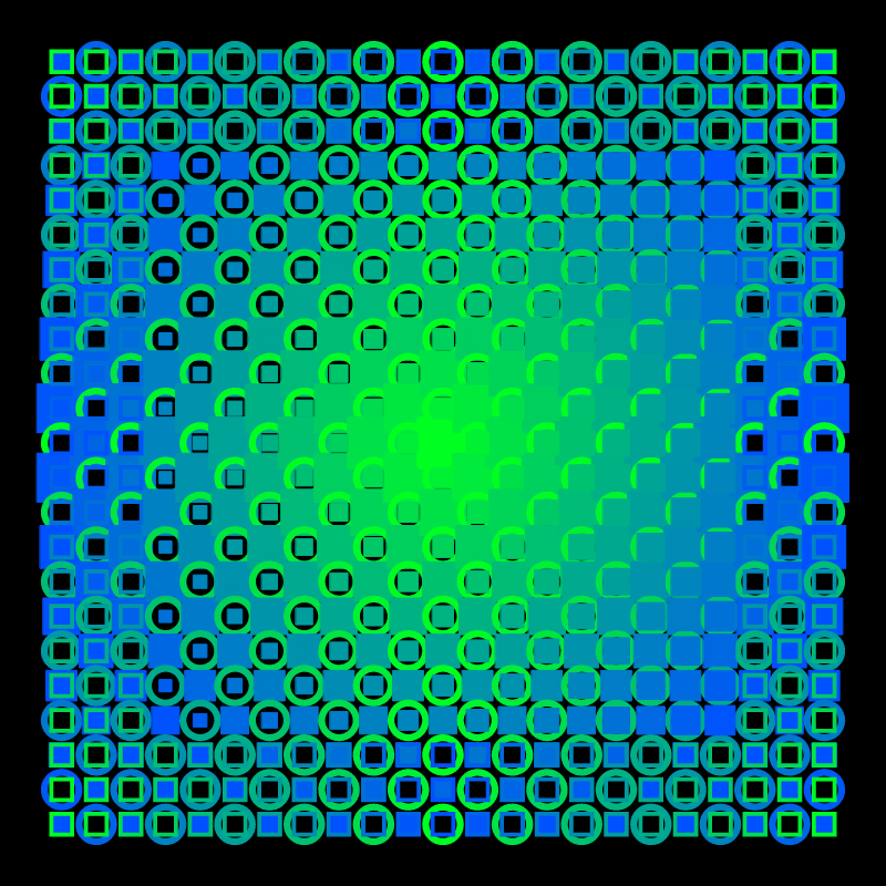 Hyper-Vasarely #2