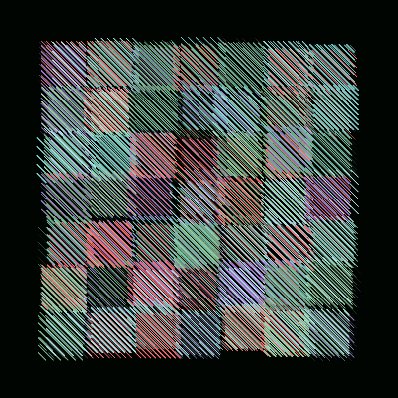 Generative Patchwork #23