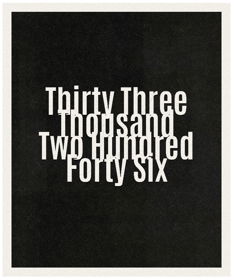 Count #33246