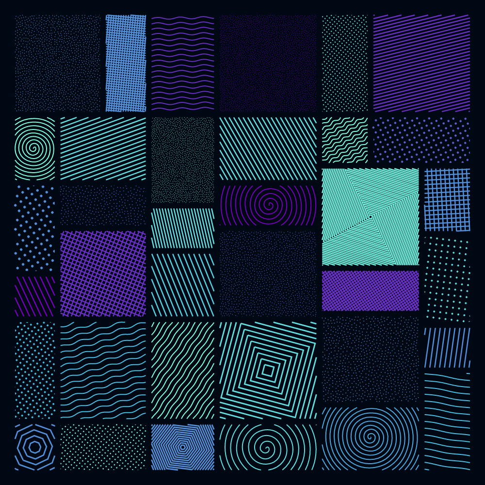 Pattern Grid  #127