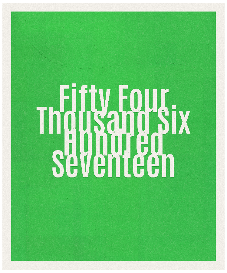 Count #54617