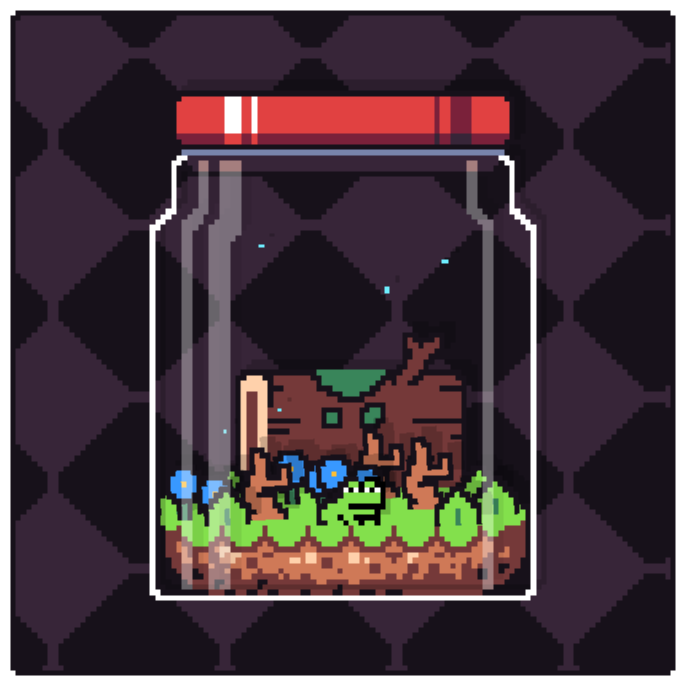 Toad Terrarium #128