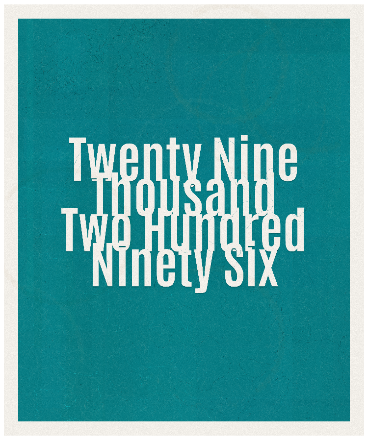 Count #29296