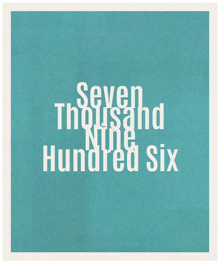 Count #7906