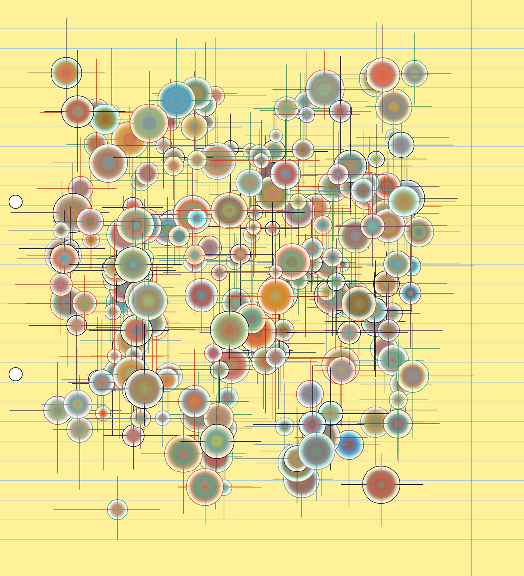 sketchbook page 4: academic ripples #25