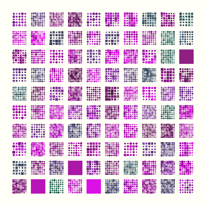 Pastel Grid #5