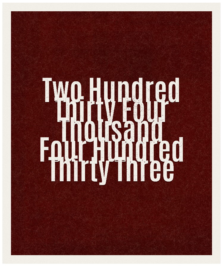 Count #234433