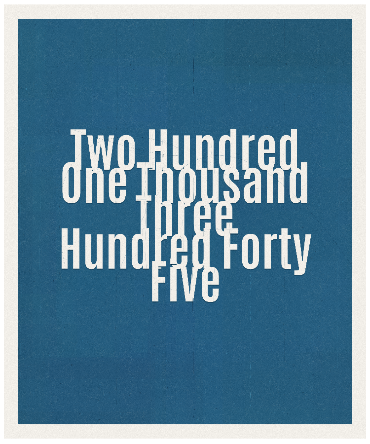 Count #201345