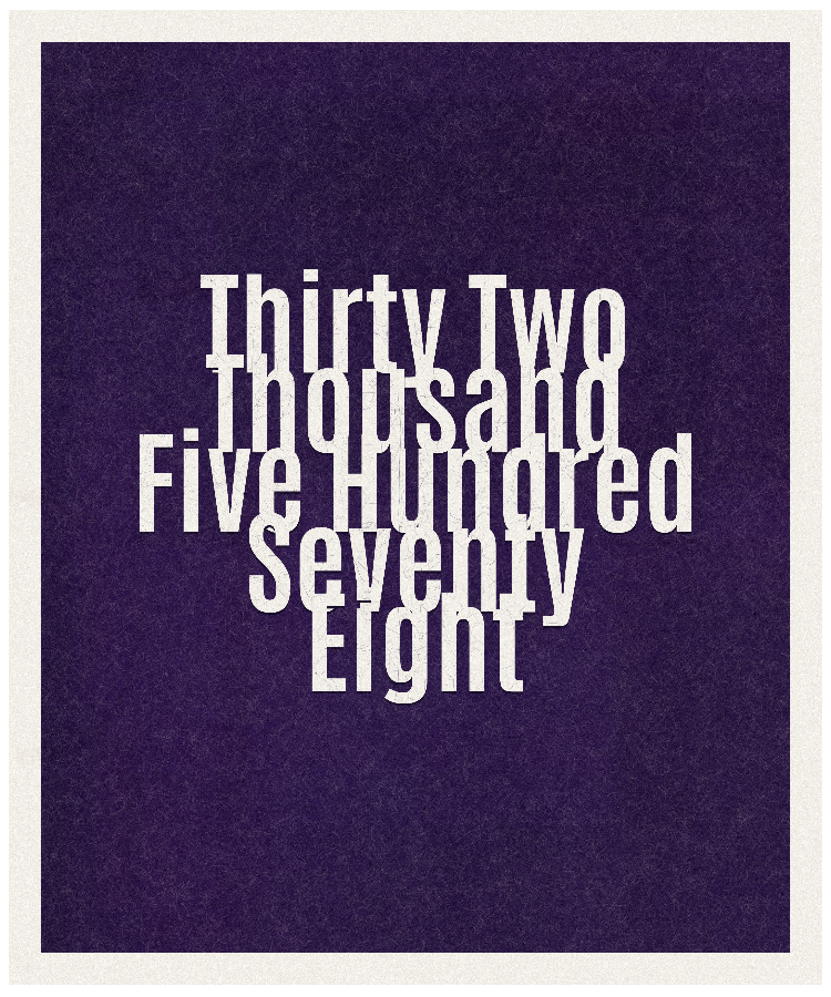 Count #32578