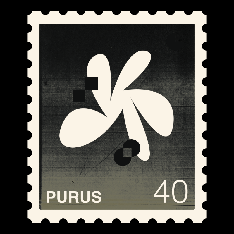 Postage stamp - Snowflakes #45