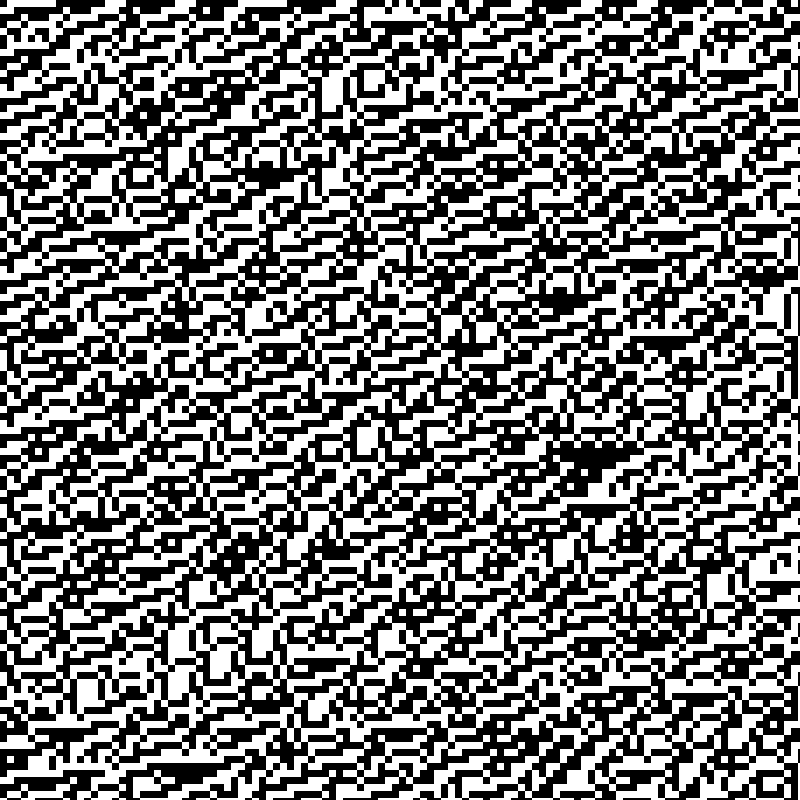 Colored Elementary Cellular Automaton #123