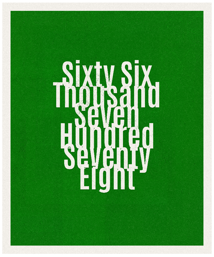 Count #66778