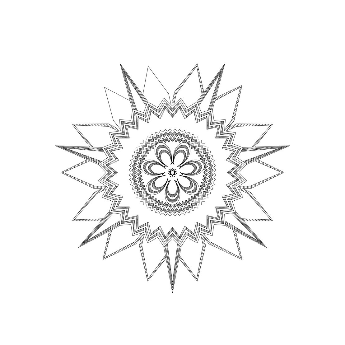 LL21 Mandala #790