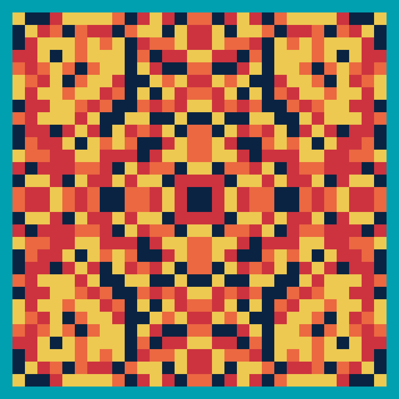 Pixel Mandala #96