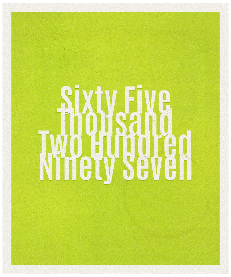 Count #65297